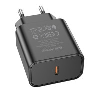 Мережевий зарядний пристрій Borofone BA71A, PD 20W, White 7