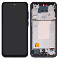 Дисплейний модуль для Samsung A356 Galaxy A35 5G, з рамкою, Сopy, TFT, Navy