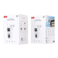 IP-камера відеонагляду XO CR06 Dual Screen Video, White 1