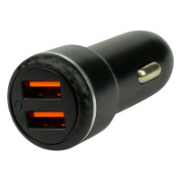 Автомобільний зарядний пристрій Borofone BZ17, QC3.0 18W, Cable Micro, Black 3