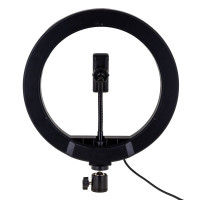 Кільцева лампа RGB MJ26 26cm Black 8