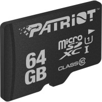 Карта пам'яті Patriot LX Series 64Gb microSDXC (UHS-1) class 10