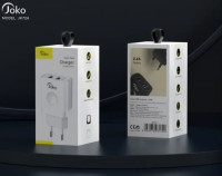 Мережевий зарядний пристрій Joko JK72, Cable Type-C, 2,4A, White 1