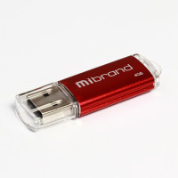 Флешка Mibrand USB 2.0 Cougar 4Gb Red