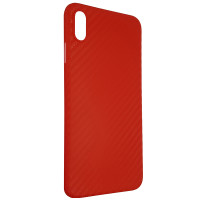 Чохол Anyland Carbon Ultra thin для Apple iPhone XS Max Red