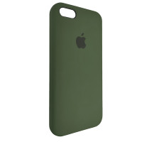 Чохол Copy Silicone Case iPhone 5/5s/5SE Dark Green (48)