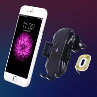 Автотримач Aspor A523, Wireless Fast Charging 10W, Black 3