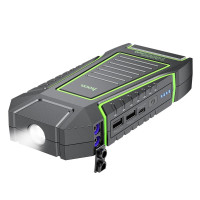 Автомобільний пусковий пристрій Hoco QS1 Spring, 10000mAh, Black