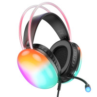 Гарнітура Hoco W109 Plus, USB 7.1, 2m, Black 2