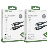 Кабель Acefast C1-01, Type-C to Lightning, 1m, PD 30W Max, Black 2