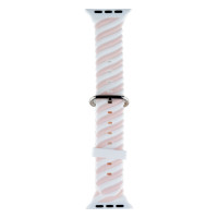 Ремінець для Apple Watch (42-44mm) Colour Bar White-Pink