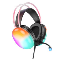 Гарнітура Hoco W109, 2m, Black 2