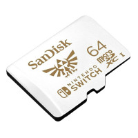 microSDXC (UHS-1) SanDisk For Nintendo Switch 64Gb class 10 (R100Mb/s, W90Mb/s)