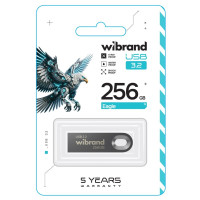 Флешка Wibrand Eagle, USB 3.2 Gen 1, 256GB, Gray