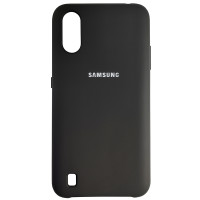 Чохол Silicone Case for Samsung A01 (A015) Black (18)