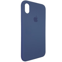 Чохол Copy Silicone Case iPhone XR Gray Blue (57)