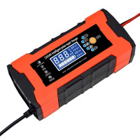 Зарядний пристрій для гелевих, кислотних, AGM акумуляторів 12V/24V, 10A 120W  4