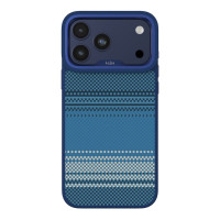 Чохол Kajsa Resort Collection Gradient Stripe with MagSafe для iPhone 17 Pro Max, Blue Plus O-Ring
