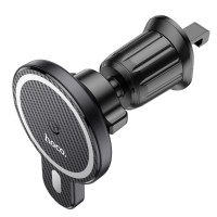 Автотримач Hoco CA85, Wireless Charging MagSafe, 15W, Black 4