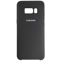 Чохол Silicone Case for Samsung S8 Black (18)