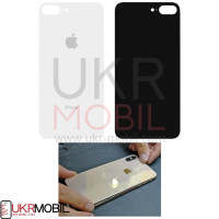Задняя крышка Apple iPhone 8 Plus, большой вырез под камеру, White