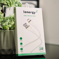 Кабель iEnergy CA-88i, Lightning, 1m, 3A, White 1