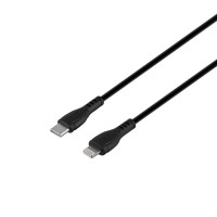 Кабель Borofone BX51 Triumph, Type-C to Lightning, 1m, 2.4A, White 3