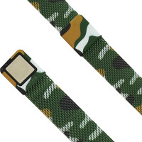 Ремінець для Xiaomi Mi Band 3/4 Milanese, Camo Green 1