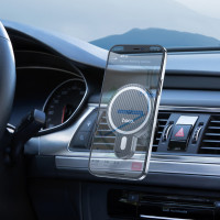 Автотримач Hoco CA85, Wireless Charging MagSafe, 15W, Black 1