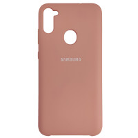 Чохол Silicone Case for Samsung A11/M11 Light Pink (12)