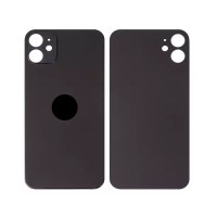 Задня кришка для iPhone 11, Original PRC, Big Hole, Black
