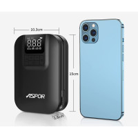 Автокомпресор Aspor A7, Black 3