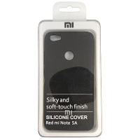 Чохол Silicone Case для Xiaomi Redmi Note 5A, Black 3
