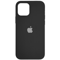 Чохол Copy Silicone Case iPhone 12/12 Pro Black (18)