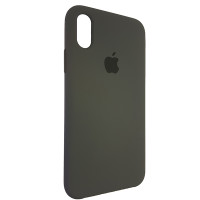 Чохол Copy Silicone Case iPhone X/XS Dark Olive (34)