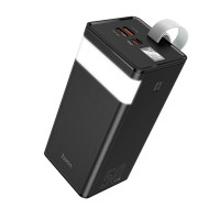 Універсальна мобільна батарея Hoco J86A Powermaster, QC3.0 22.5W, 50000 mAh, Black