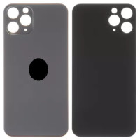Задня кришка для iPhone 11 Pro Max, Original PRC, Big Hole, Matte Space Gray