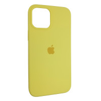 Чохол Copy Silicone Case iPhone 12 Pro Max Yellow (4)