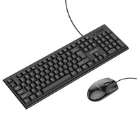 Провідна клавіатура і миша Borofone BG6 Black