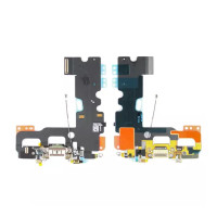 Шлейф для iPhone 7, із роз'ємом зарядки та конектором навушників, Original PRC, White