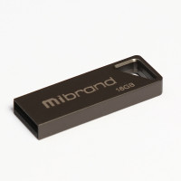 Флешка Mibrand USB 2.0 Stingray 16Gb Grey