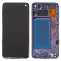 Дисплейний модуль для Samsung G970 Galaxy S10e, з рамкою, Original Ref., Black