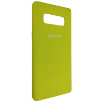 Чохол Silicone Case для Samsung N950 Galaxy Note 8, Yellow 1
