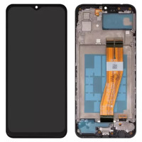 Дисплейний модуль для Samsung A035F Galaxy A03, з рамкою, High Copy, Black