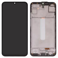 Дисплейний модуль для Samsung M346 Galaxy M34, з рамкою, Original PRC, Black