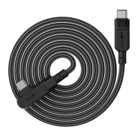 Кабель Acefast C5-03, Type-C to Type-C, 2m, 100W, 5A, Black 2