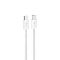 Кабель Hoco X104 Source, Type-C to Type-C, 2m, 60W, White 9