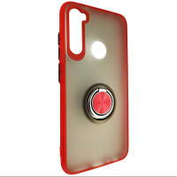 Чохол Totu Copy Ring Case Xiaomi Redmi Note 8 Red+Black