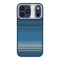 Чохол Kajsa Resort Collection Gradient Stripe with MagSafe для iPhone 17 Pro Max, Blue B-Ring