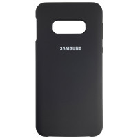 Чохол Silicone Case for Samsung S10e  Black (18)